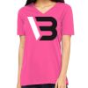 Missy's Relaxed Jersey Short-Sleeve V-Neck T-Shirt Thumbnail